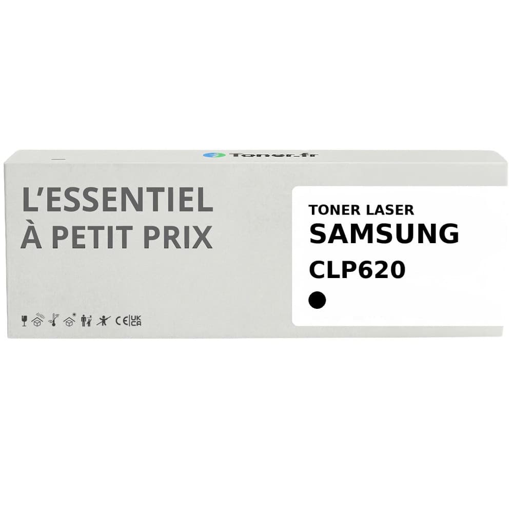 Toner compatible Samsung CLP620 Noir