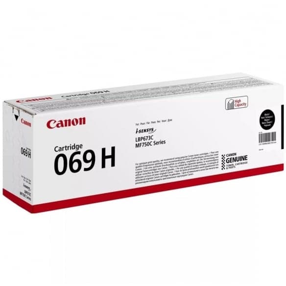 Canon 069H - à rendement élevé - noir - original - cartouche de toner - 7600 pages - 5098C002